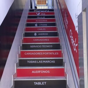 VINILES PARA ESCALERAS Y PAREDES