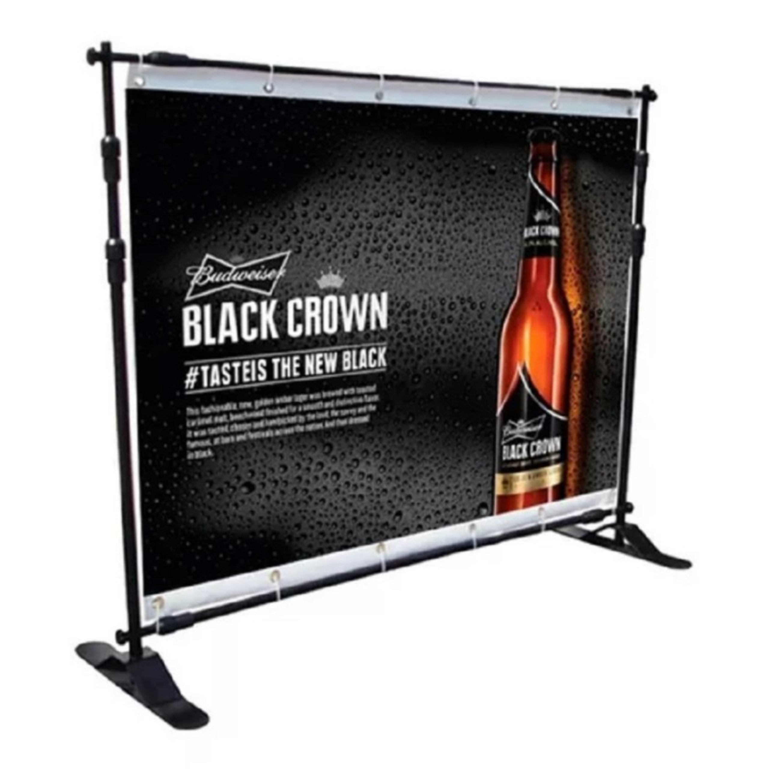 BACKING AJUSTABLE CON BANNER IMPRESO