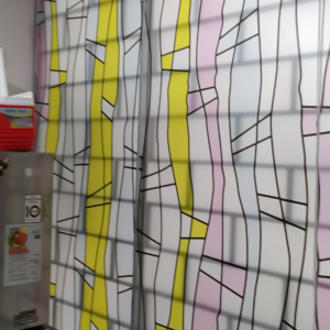VINIL ARENADO CON DISEÑO IMPRESO Y LAMINADO